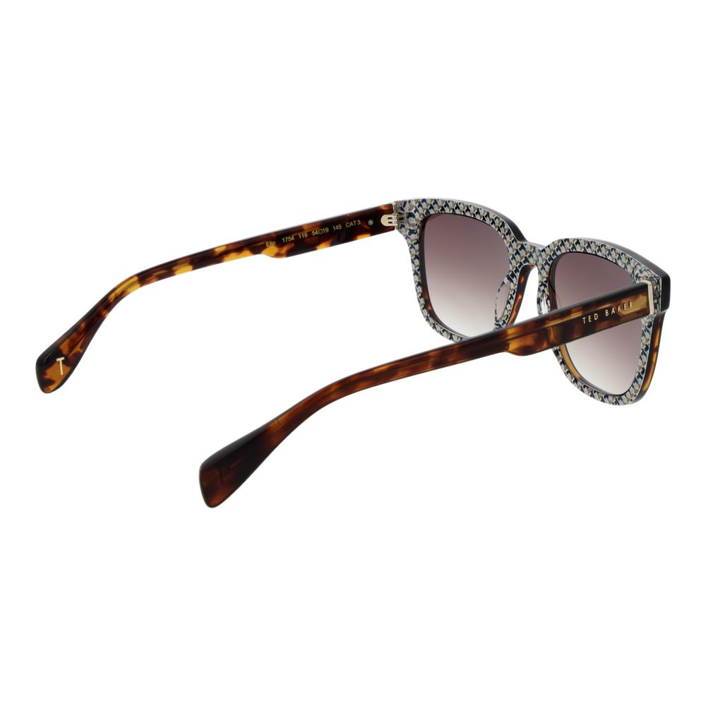 Ted Baker Brown Acetate Sunglasses