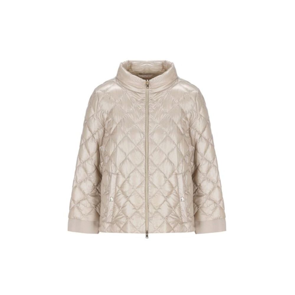Herno Beige Polyamide Full-Length Jacket