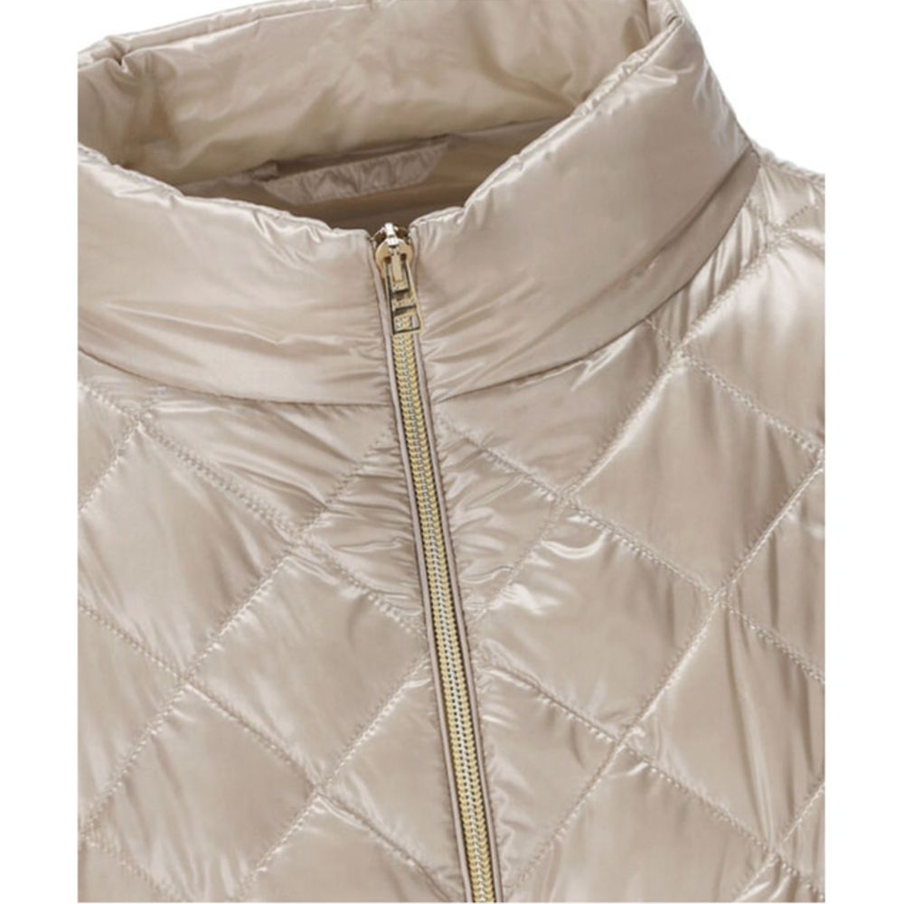 Herno Beige Polyamide Full-Length Jacket