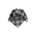 Burberry Gray Wool Oves Aries Scarf