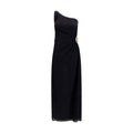Oséree Black Polyamide Cocktail Dress