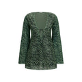 Oséree Bicolor Polyamide Casual Dress