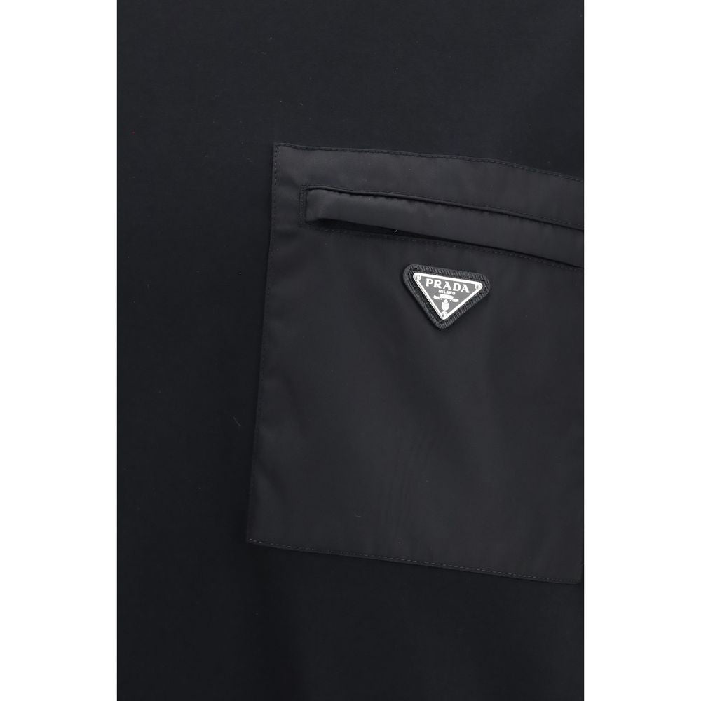 Prada Black Cotton T-Shirt