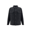 Balmain Black Cotton Shell Jacket
