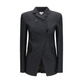 Khaite Black Wool Oves Aries Blazer