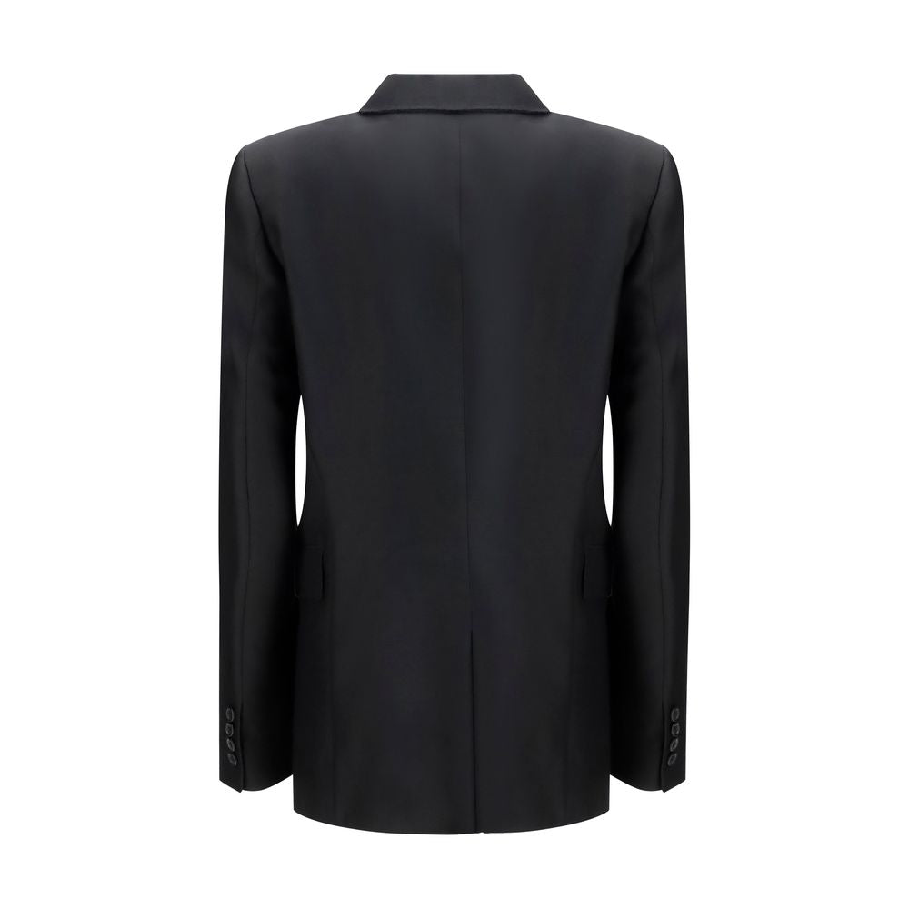 Khaite Black Wool Oves Aries Blazer