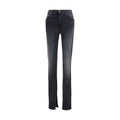 Gucci Black Cotton Skinny Jeans