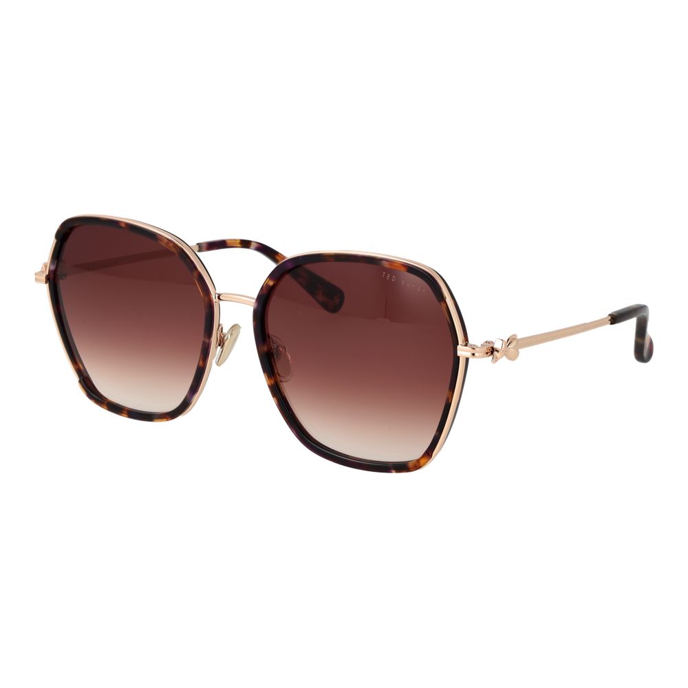 Ted Baker Brown Acetate Sunglasses