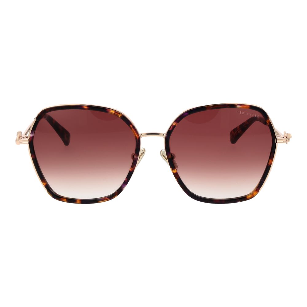 Ted Baker Brown Acetate Sunglasses