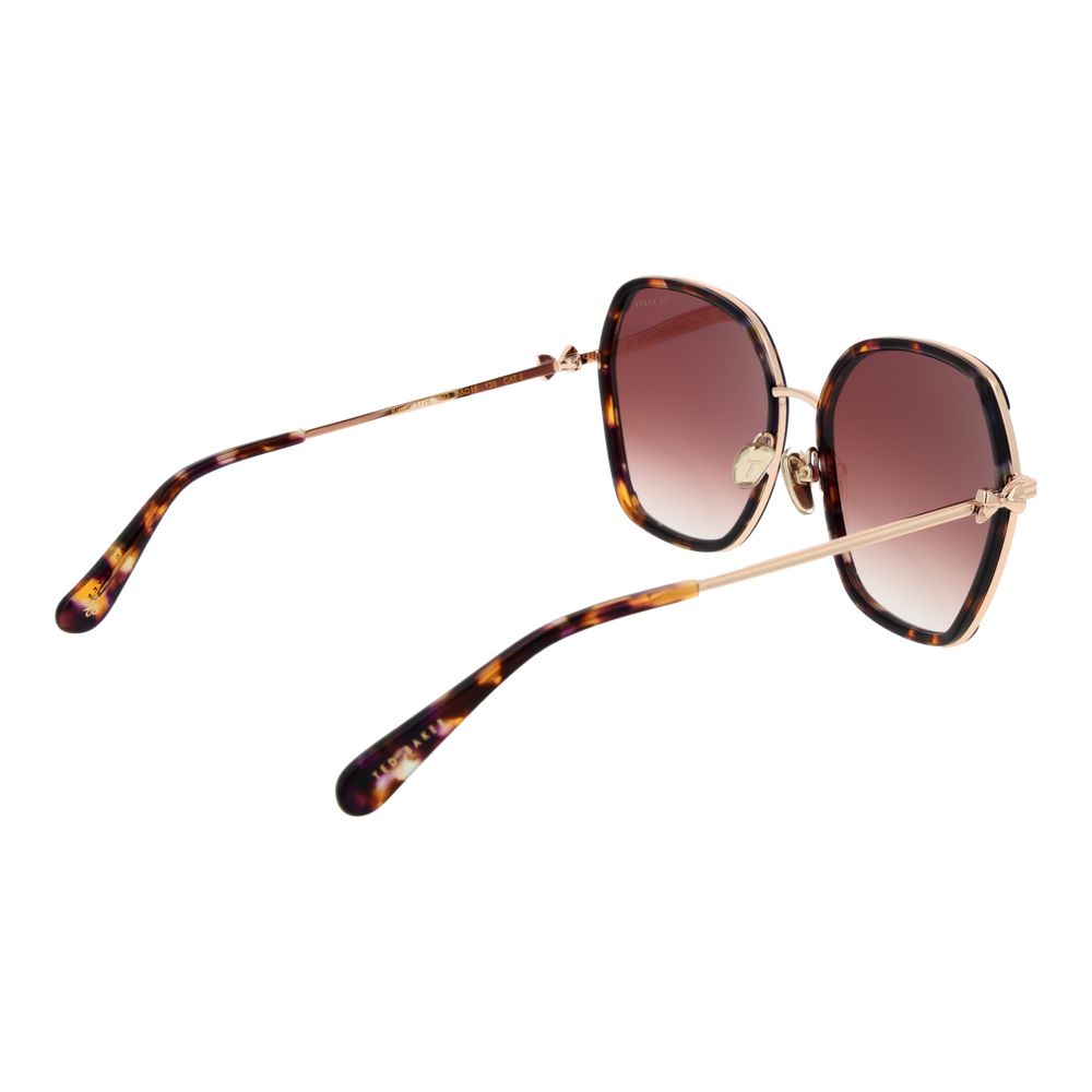 Ted Baker Brown Acetate Sunglasses