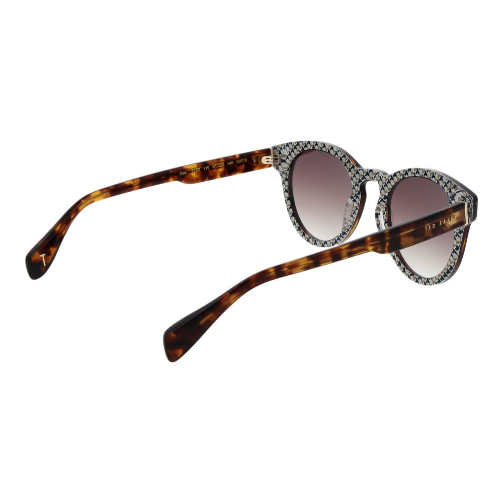 Ted Baker Brown Acetate Sunglasses
