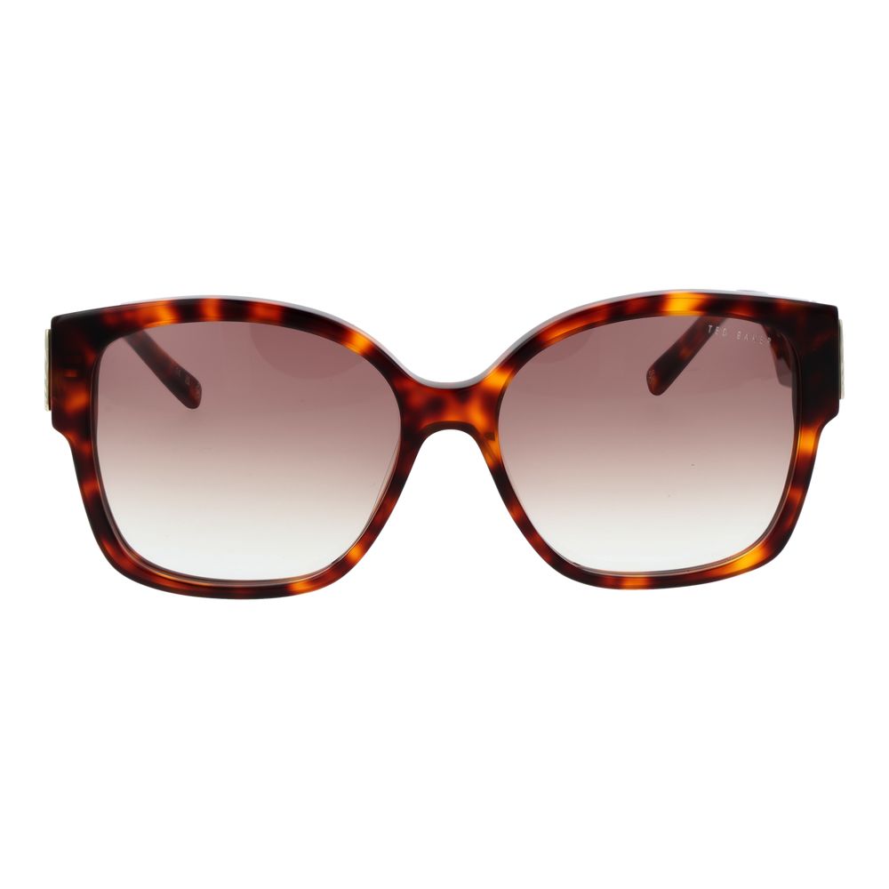 Ted Baker Brown Acetate Sunglasses