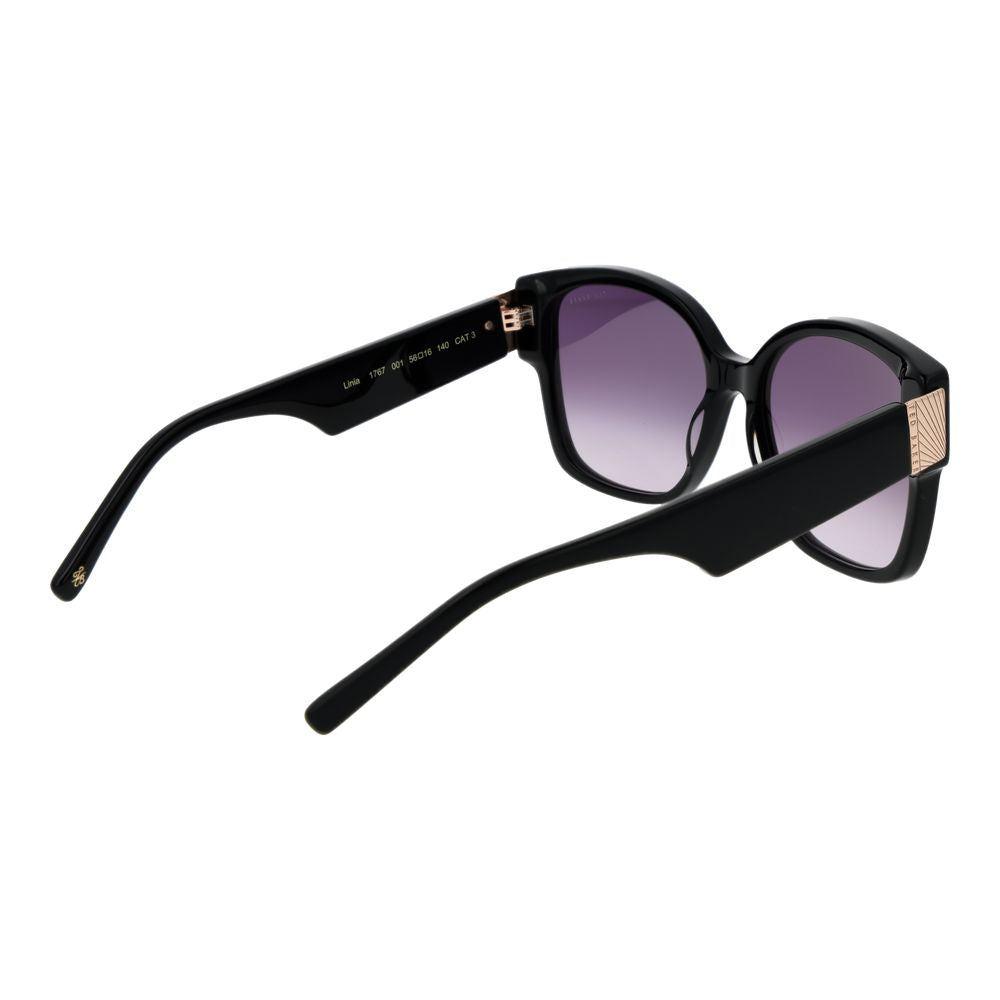 Ted Baker Black Acetate Sunglasses