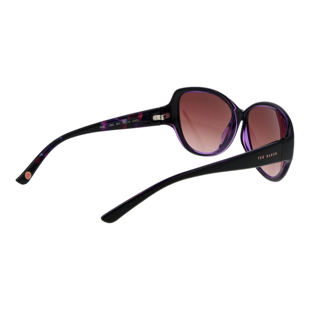 Ted Baker Black Acetate Sunglasses