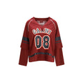 Ganni Bordeaux Polyester Sportswear