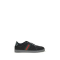 Gucci Black Fabric Athletic Sneakers