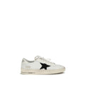 Golden Goose White Calf Leather Bos Taurus Sneakers