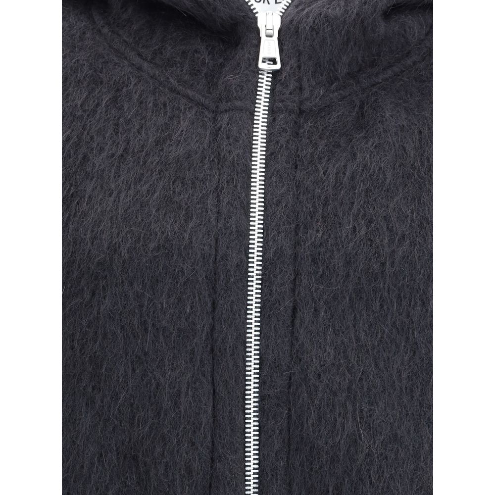 Our Legacy Black Wool Oves Aries Full-Length Jacket