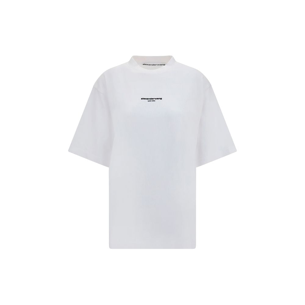 Alexander Wang White Cotton T-Shirt