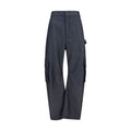 Balenciaga Blue Wool Oves Aries Cargo Pants