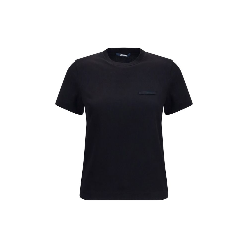 Jacquemus Black Cotton T-Shirt