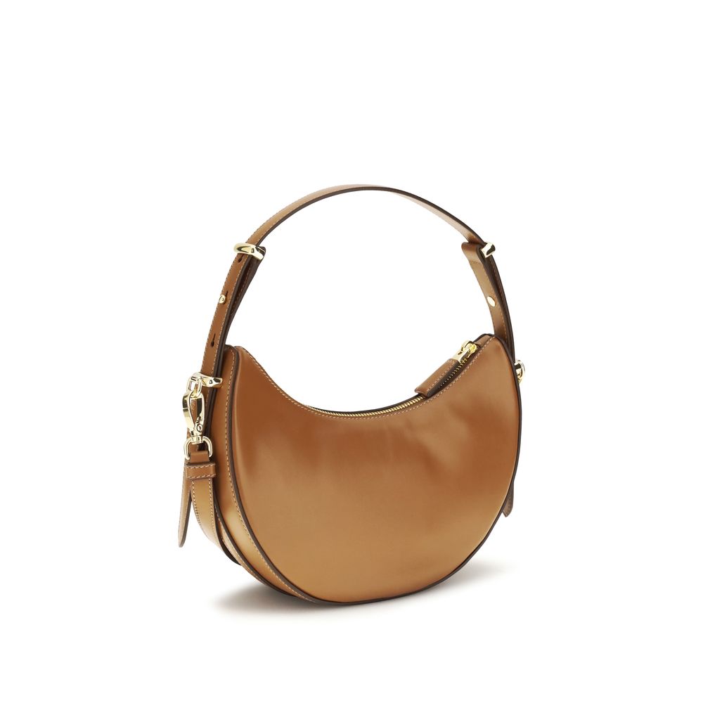 Prada Beige Calf Leather Bos Taurus Shoulder Bag