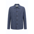 Malo Blue Linen Men's Jacket