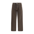 Sunflower Brown Cotton Relaxed Fit Jeans
