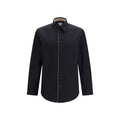 Burberry Black Cotton Dress Shirt
