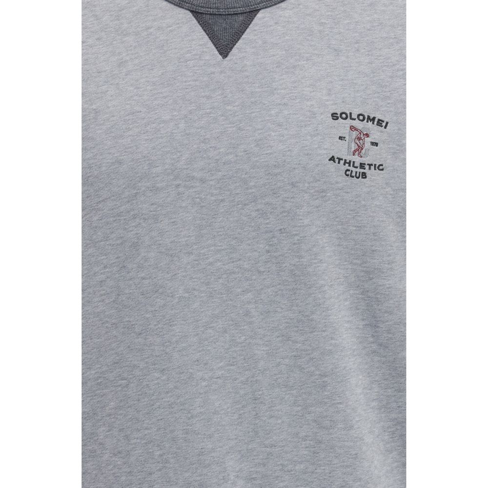 Brunello Cucinelli Gray Cotton Sportswear