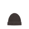 Brunello Cucinelli Brown Cashmere Beanie