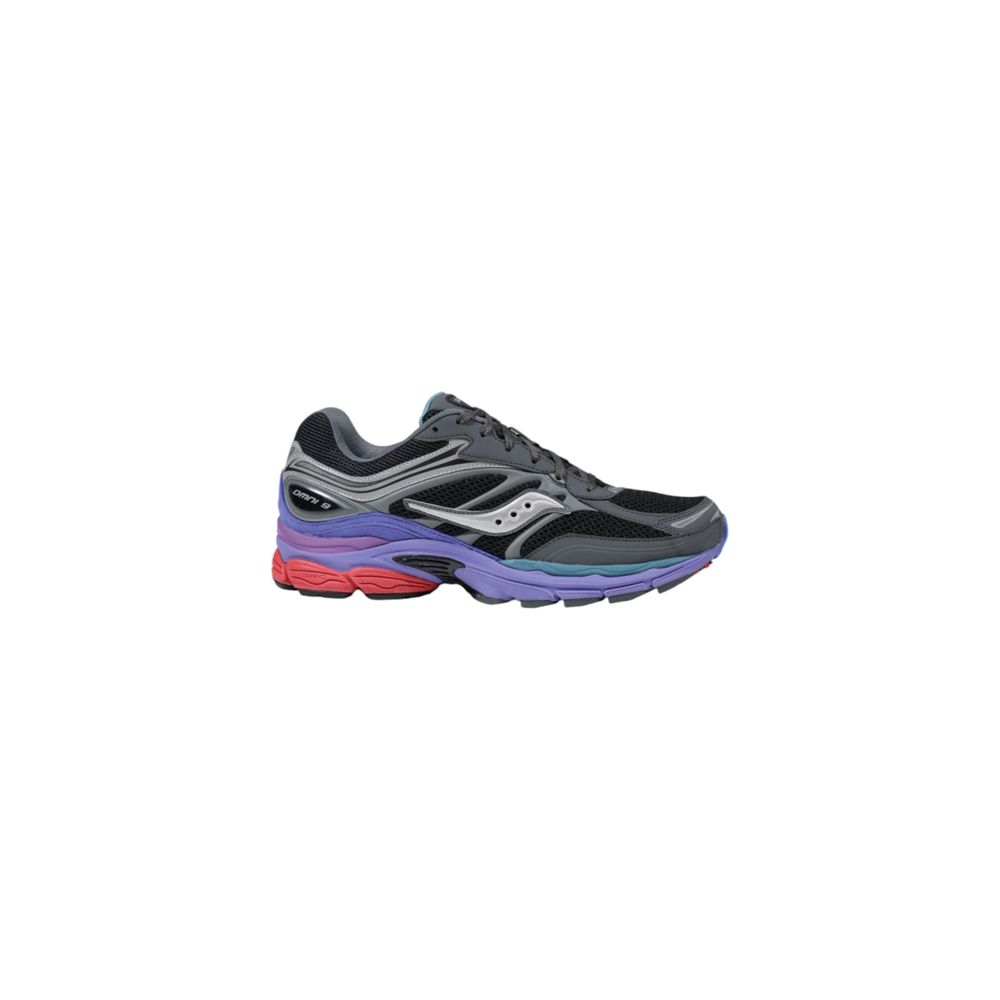 Saucony Black Synthetic Athletic Sneakers