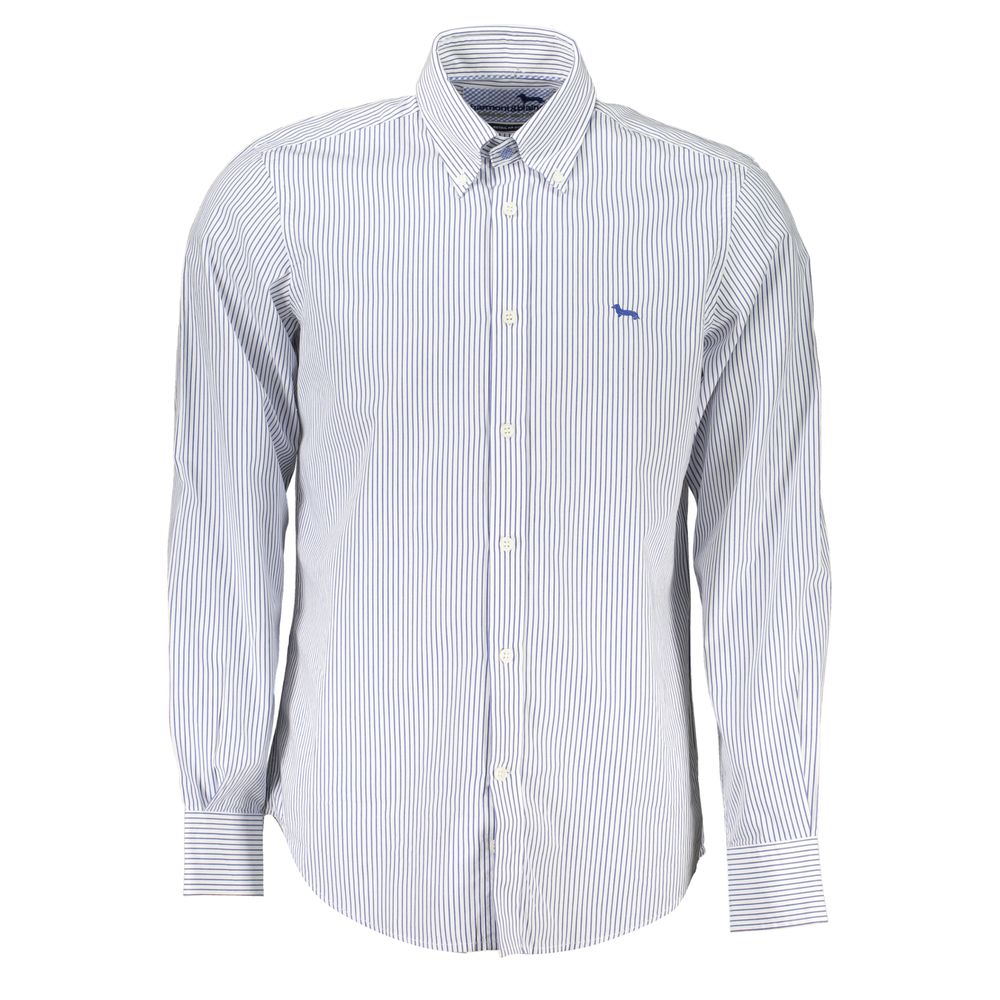 Harmont & Blaine Blue Cotton Men's Shirt