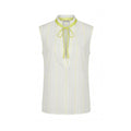 Malo White Cotton Women Shirt