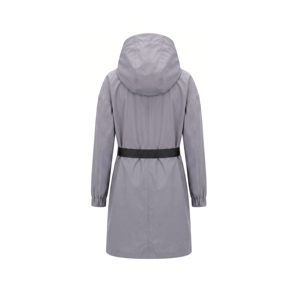Malo Grey Silk Women Jacket