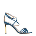 Tom Ford Blue Leather Stiletto Heel Sandals