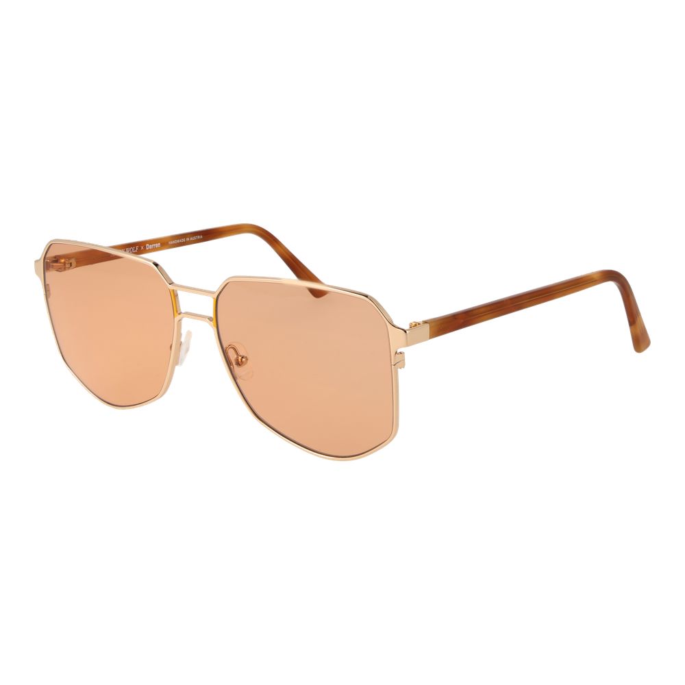 Andy Wolf Gold Metal Sunglasses