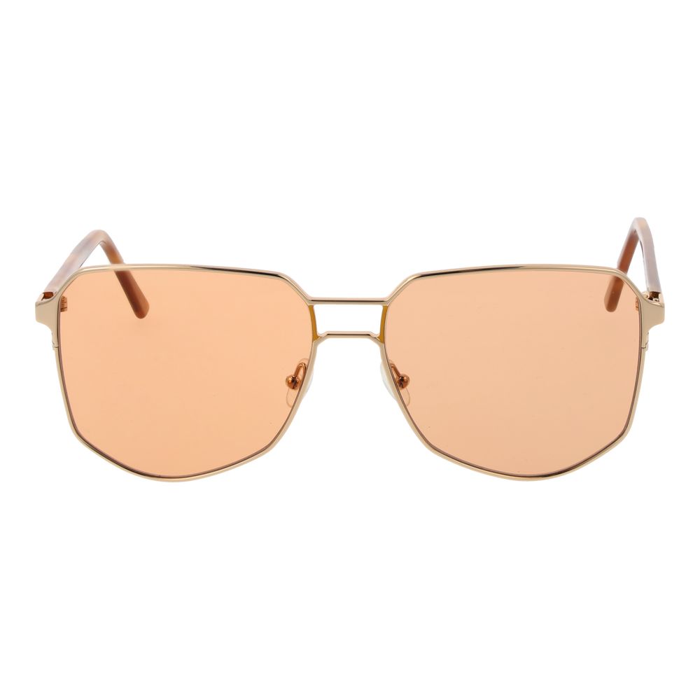 Andy Wolf Gold Metal Sunglasses