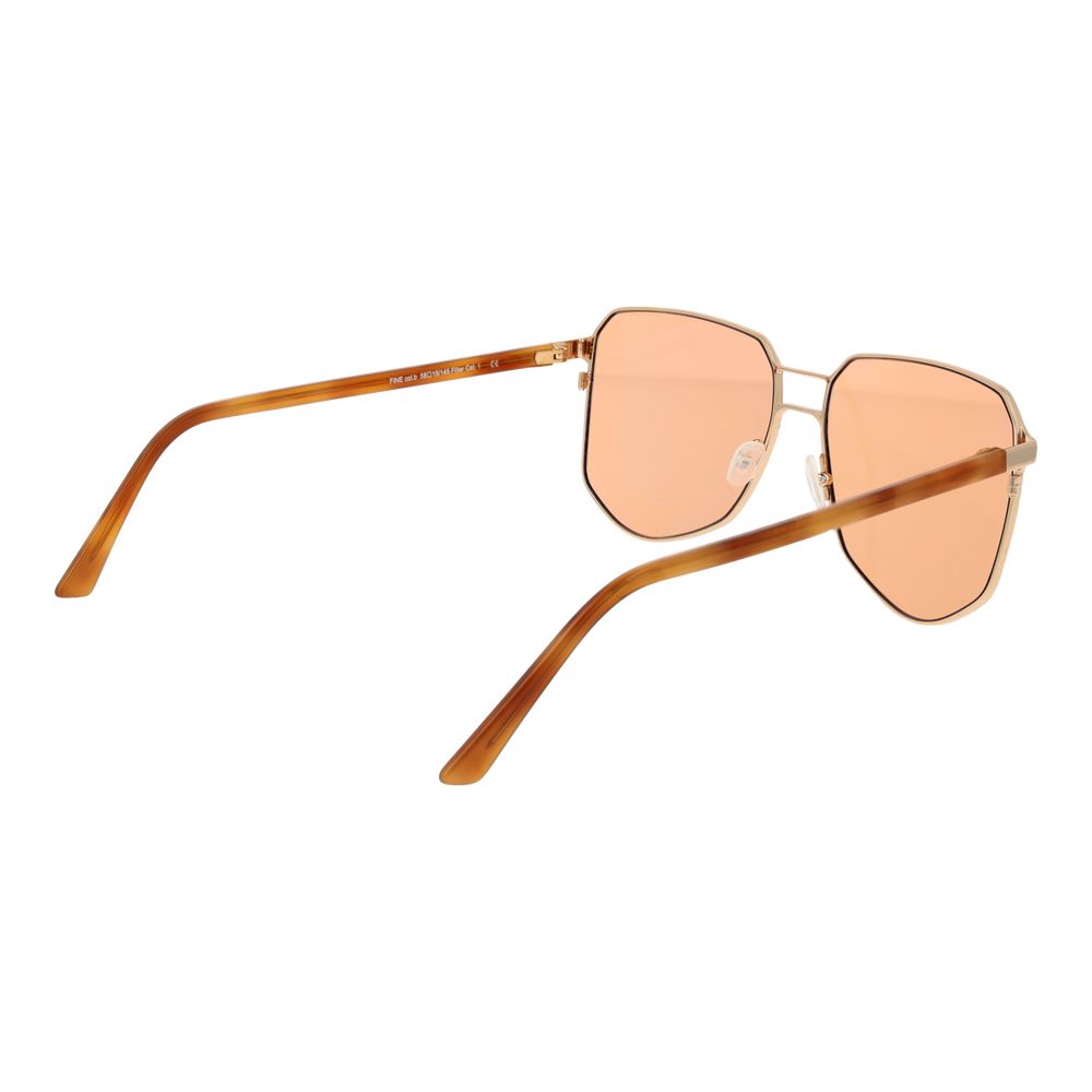 Andy Wolf Gold Metal Sunglasses