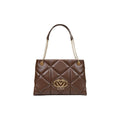 Love Moschino Brown Polyethylene Handbag