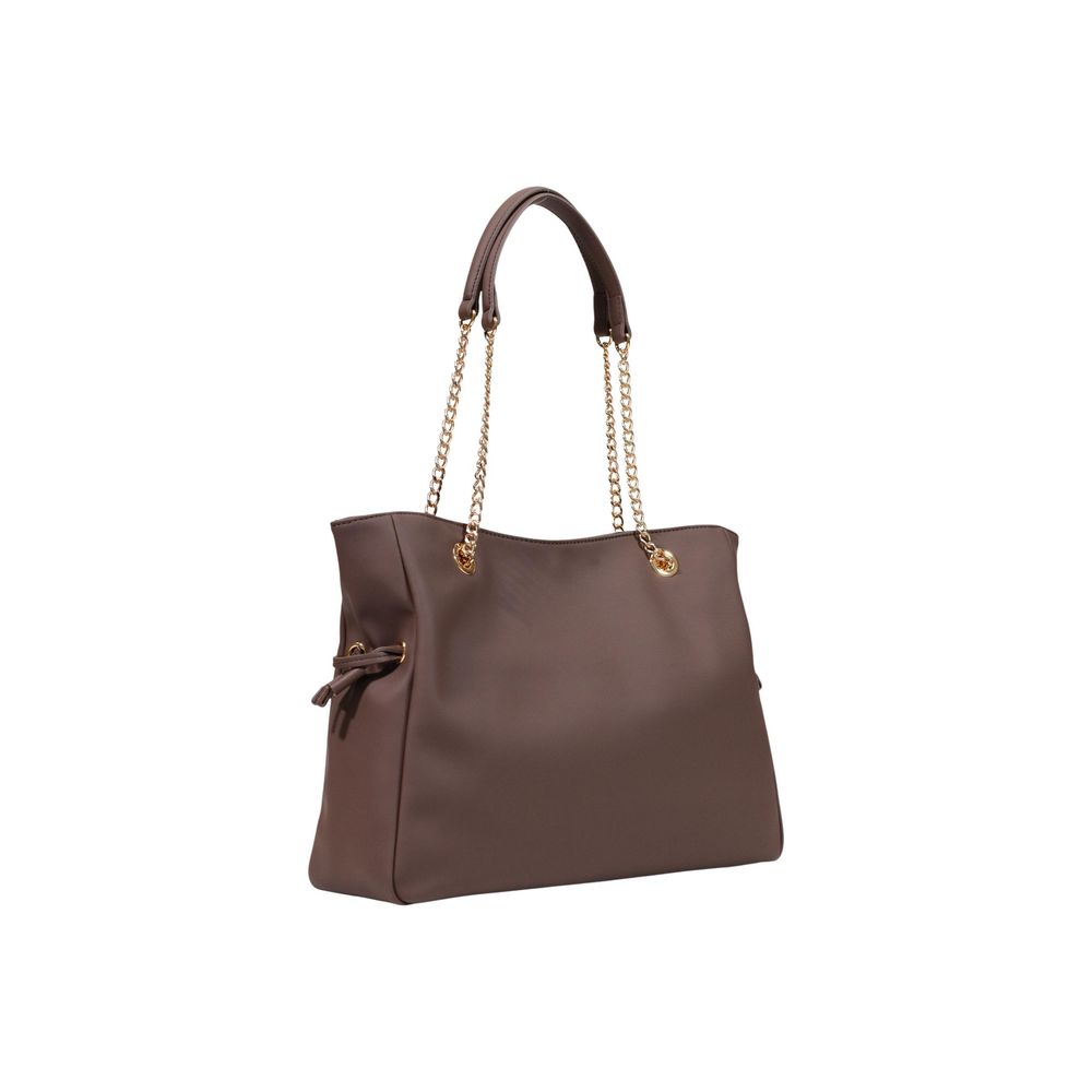 Love Moschino Brown Polyester Handbag