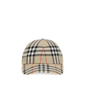 Burberry Beige Cotton Cap (Baseball Hat)
