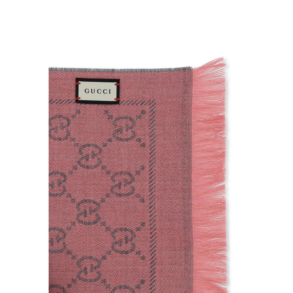 Gucci Multicolor Wool Oves Aries Scarf