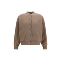 Brunello Cucinelli Beige Cashmere Bomber