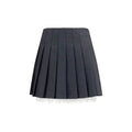 Self-Portrait Gray Polyamide Mini Skirt