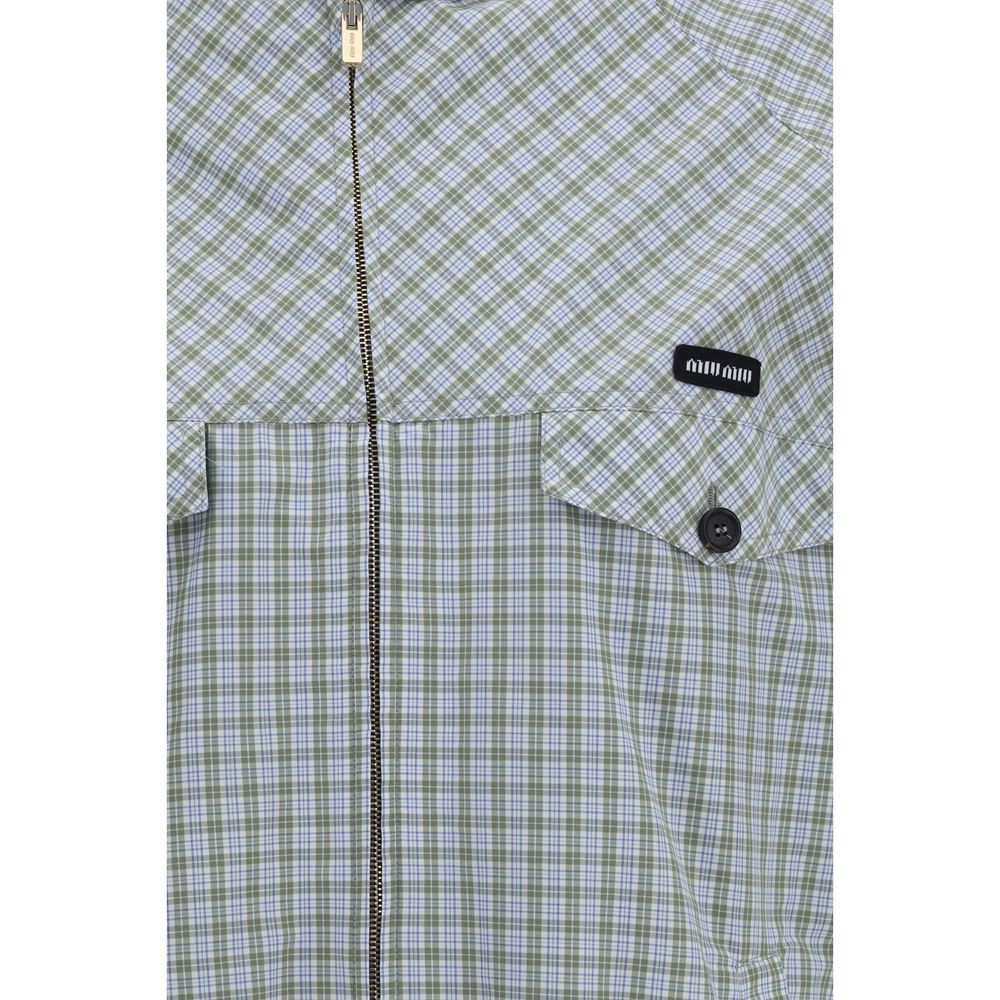 Miu Miu Multicolor Polyamide Shell Jacket