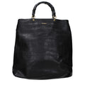 Jil Sander Black Leather Handbag