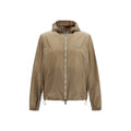 Burberry Brown Nylon Shell Jacket