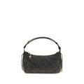 Tory Burch Black Lamb Ovis Aries Aries Clutch Bag