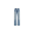 Haikure Blue Cotton Straight-Leg Jeans